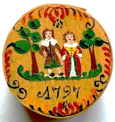 German Painted Box